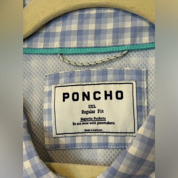 Poncho Gingham Button Down - Picture 2 of 9
